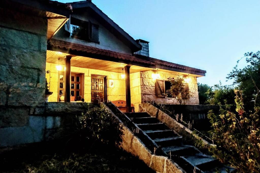 Espectacular Casa Con Piscina En Allariz Esterno foto